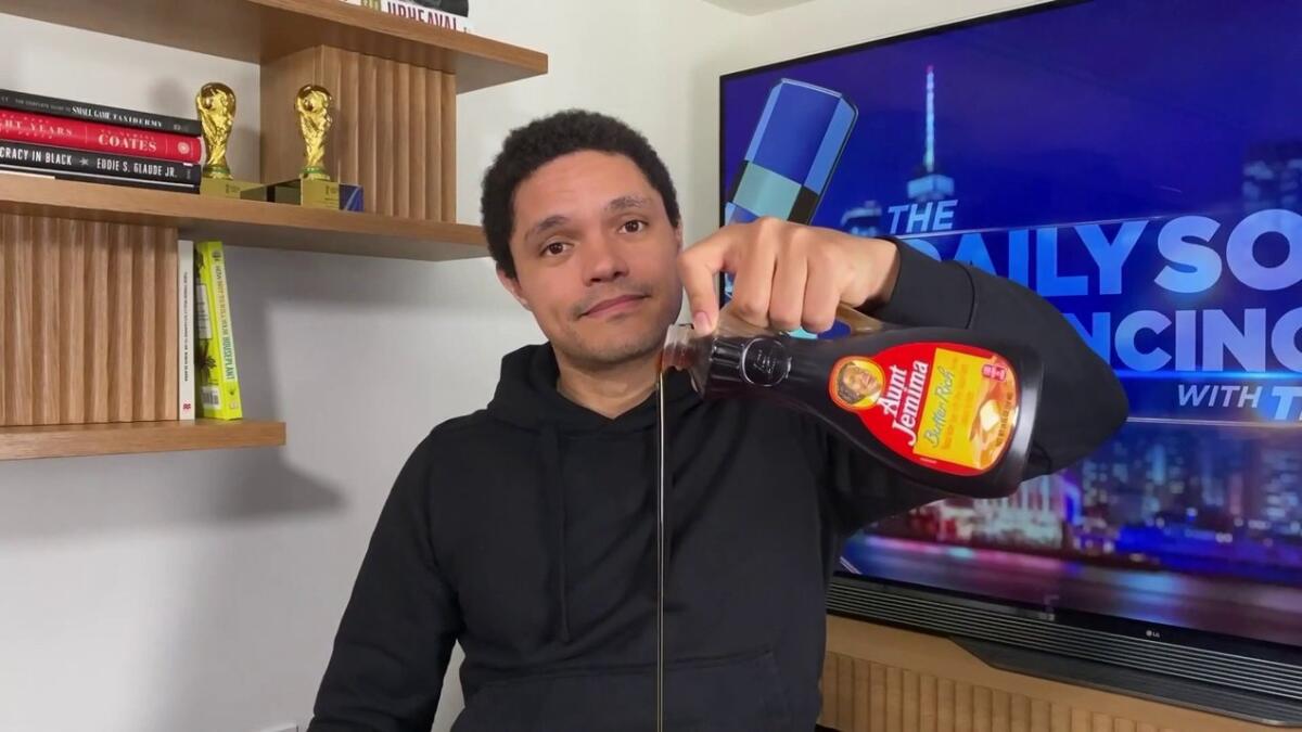 Trevor Noah on "The Daily Show"