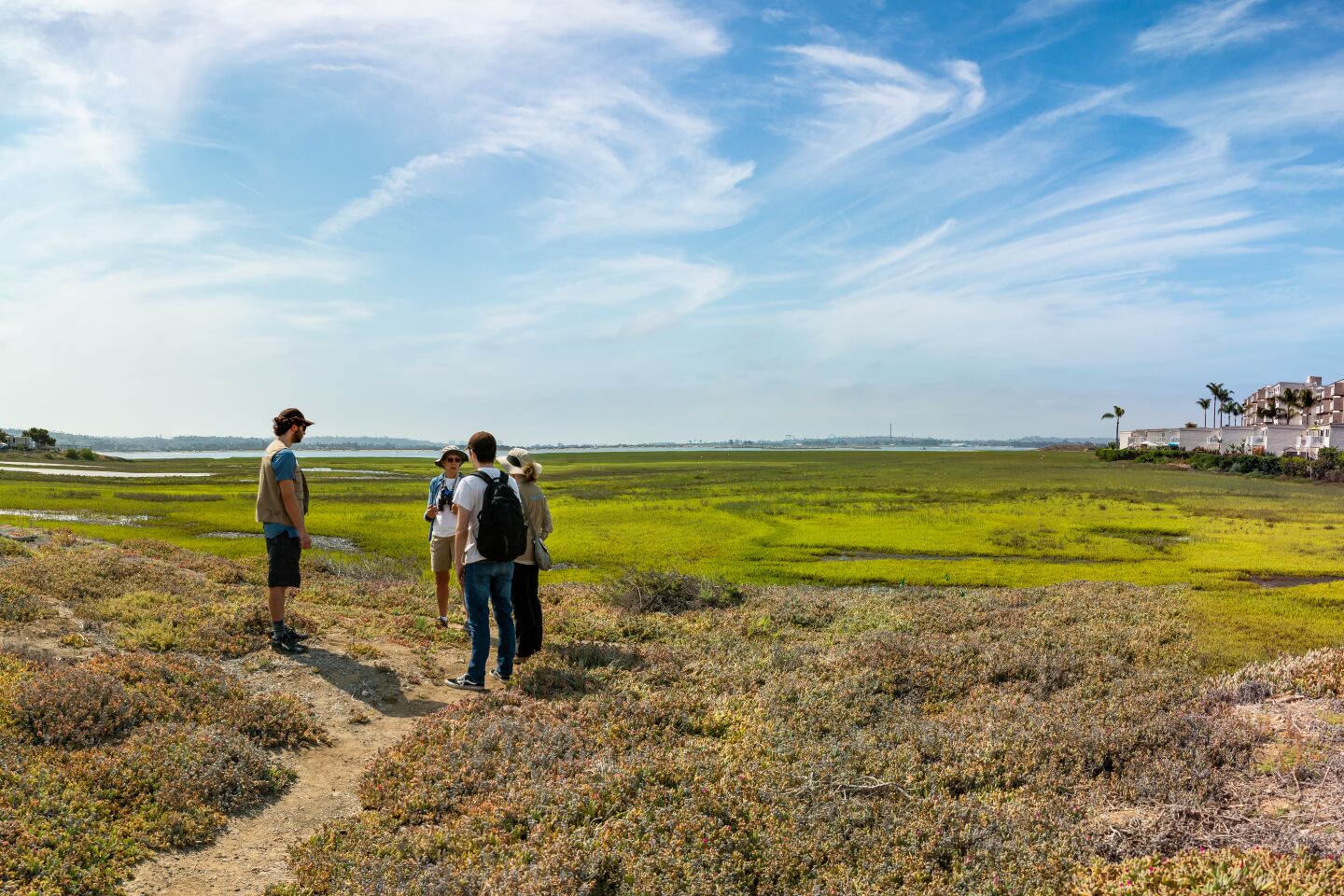 Visitors could explore the Kendal-Frost Bay Marsh Reserve during the first Wander the Wetlands event on July 24.