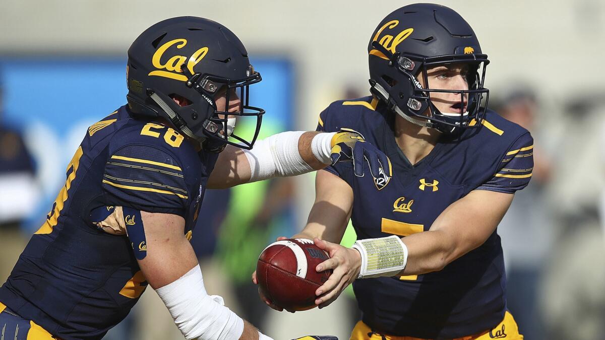 Not many teams lean on their tailback like Chase Garbers and the Golden Bears depend on Patrick Laird, who averages 22 touches per game.