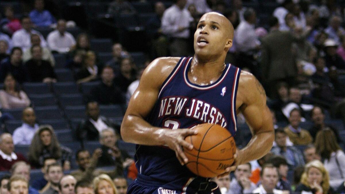 The father of NBA veteran Richard Jefferson, above, was killed Wednesday in a drive-by shooting in Compton.