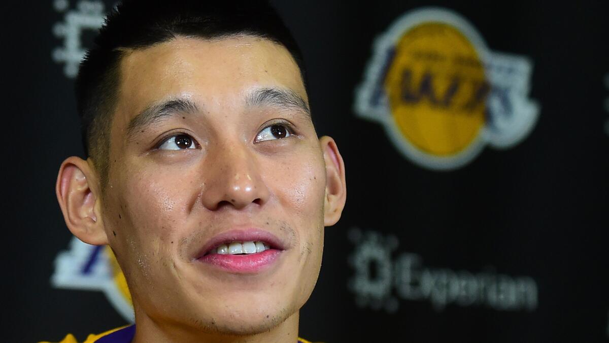 Jeremy Lin could be in line for the Lakers' starting point guard job.