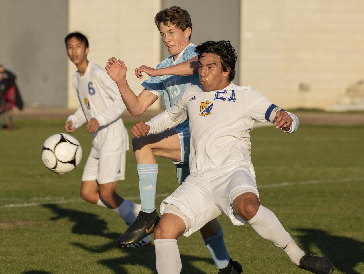 Photo Gallery: Fountain Valley vs. Corona del Mar in boys' soccer