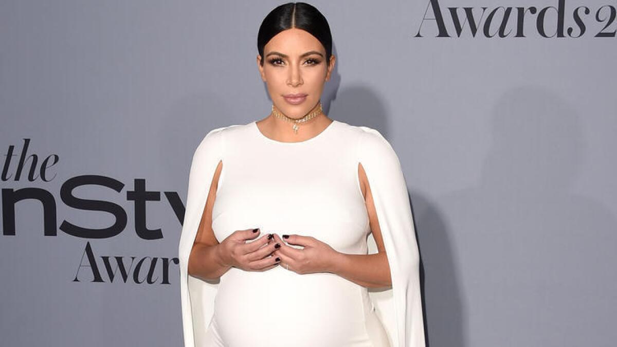 Kim Kardashian asiste a los premios de InStyle en el Getty Center, el 26 de octubre de 2015 en Los Ángeles.