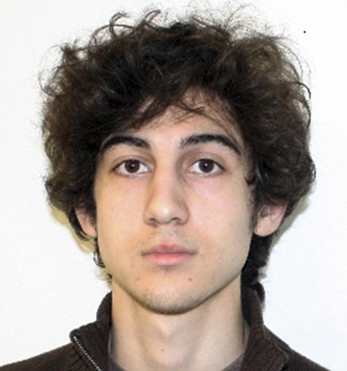 Dzhokhar Tsarnaev in a photo released by the FBI on April 19, 2013.