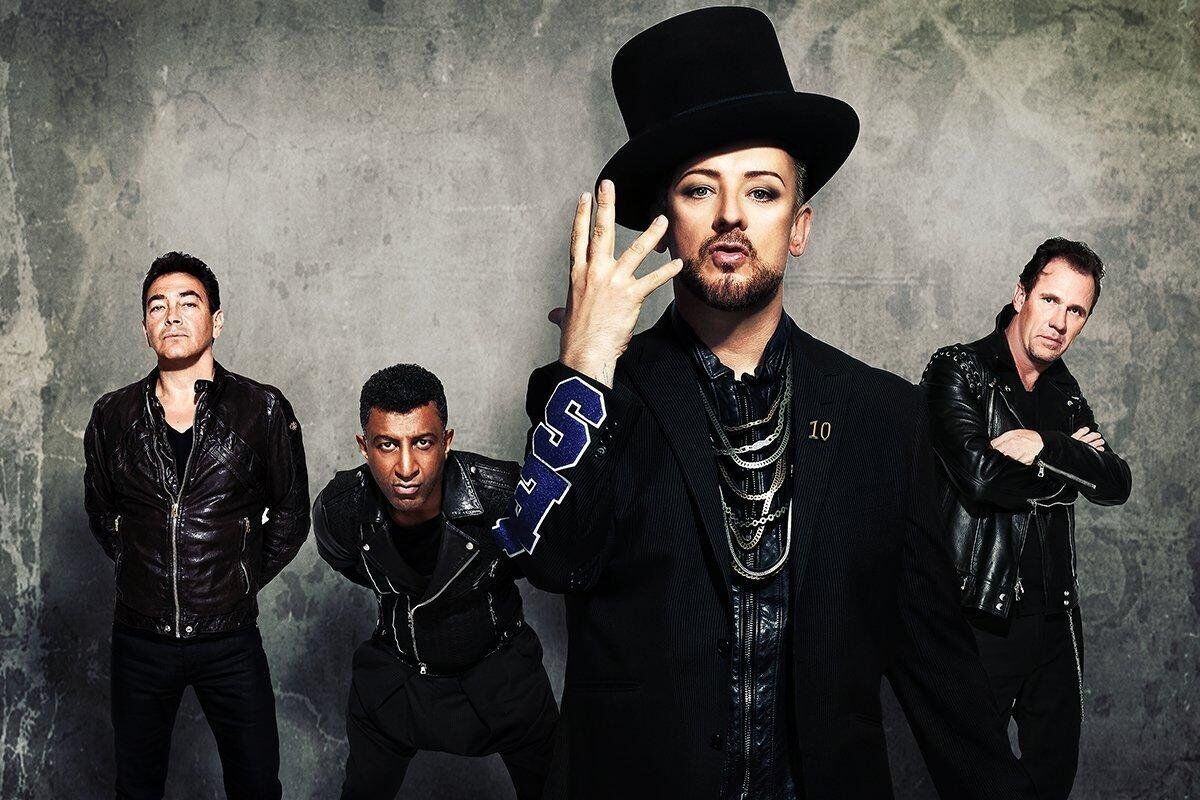Boy George, second from right, and Culture Club.
