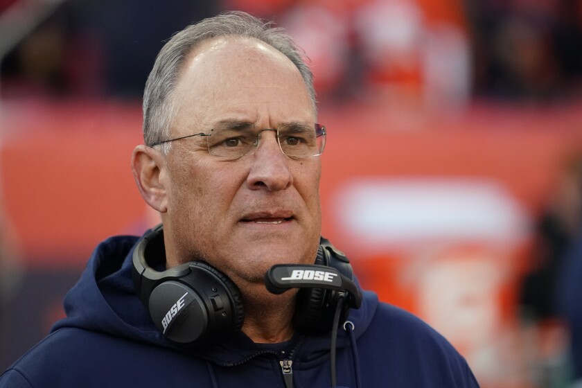 Denver Broncos head coach Vic Fangio says he doesn't see discrimination in the NFL.