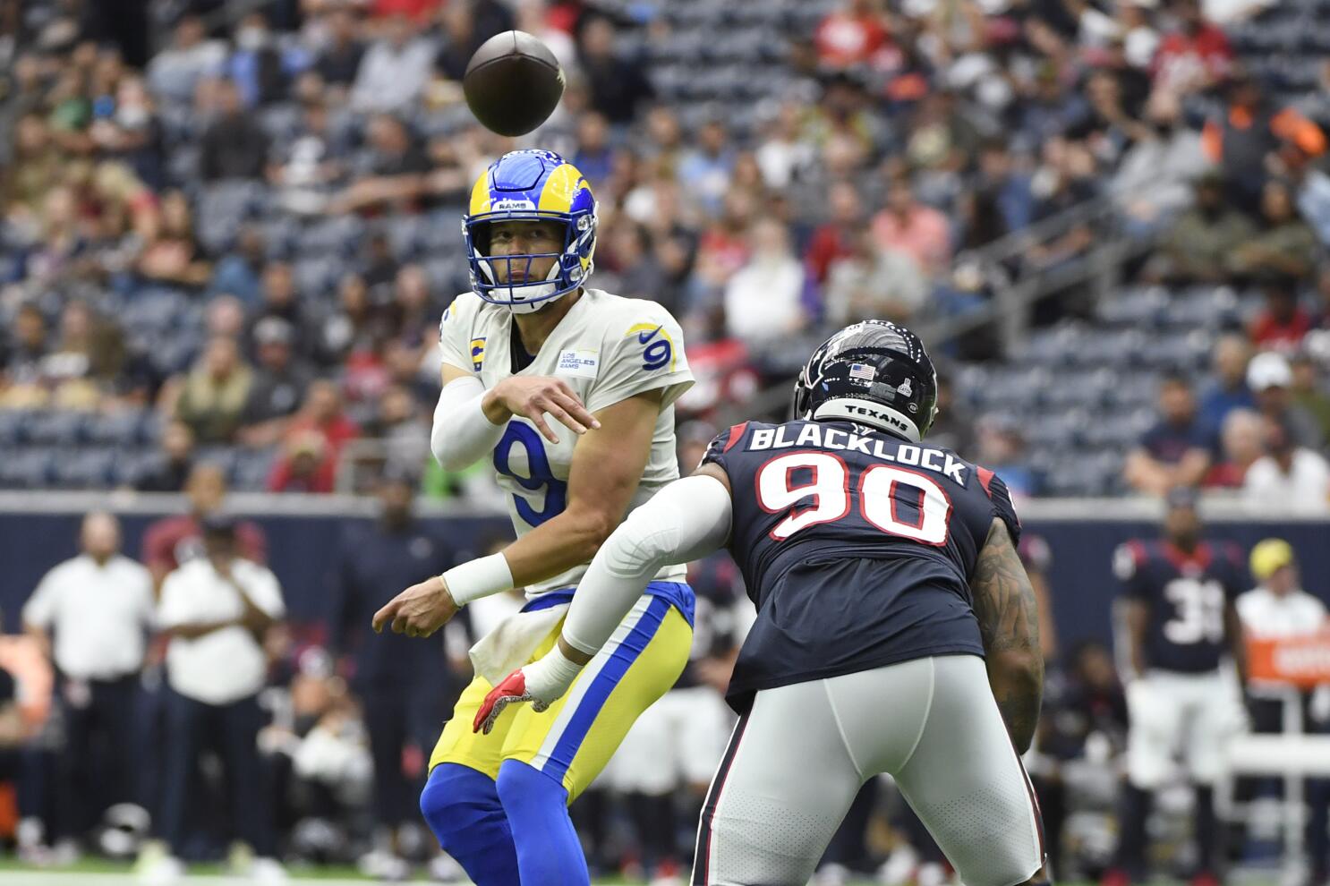 Stafford has 3 TD passes as Rams roll past Texans 38-22 - The San