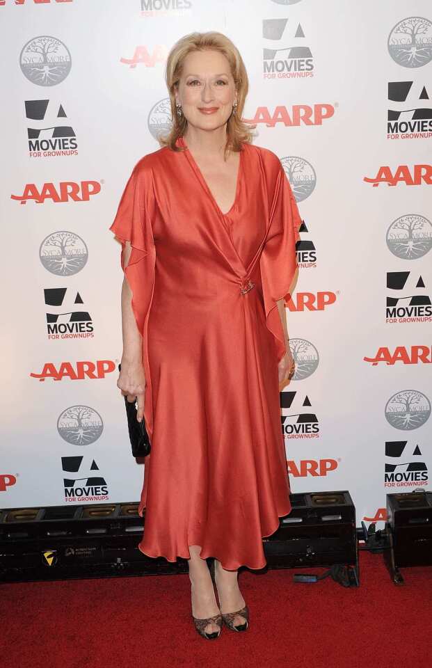 "The Iron Lady's'" Oscar-nominated lead actress Meryl Streep attends the festivities and was one of the night's honorees.