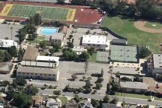 Students of Catholic schools in the Los Angeles area are being evacuated around midday Monday after the Archdiocese of Los Angeles received "an email veiled threat." Damien High School in La Verne also canceled classes and "is working with the Archdiocese of Los Angeles to ensure the safety of all students," a school official said in an email. Aerial video from Sky5 showed a police presence near the Damien campus.