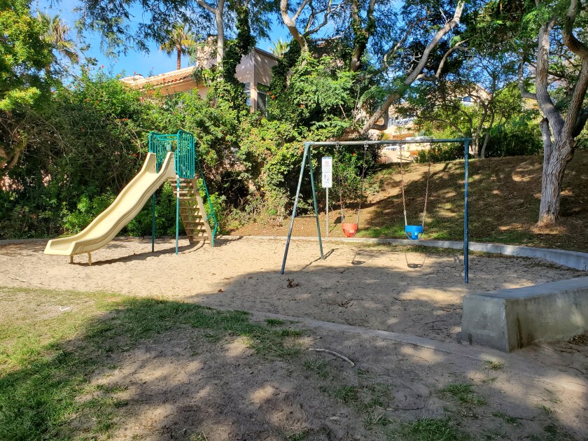 Starkey Mini Park had La Jolla's worst Park Condition Index, or PCI.