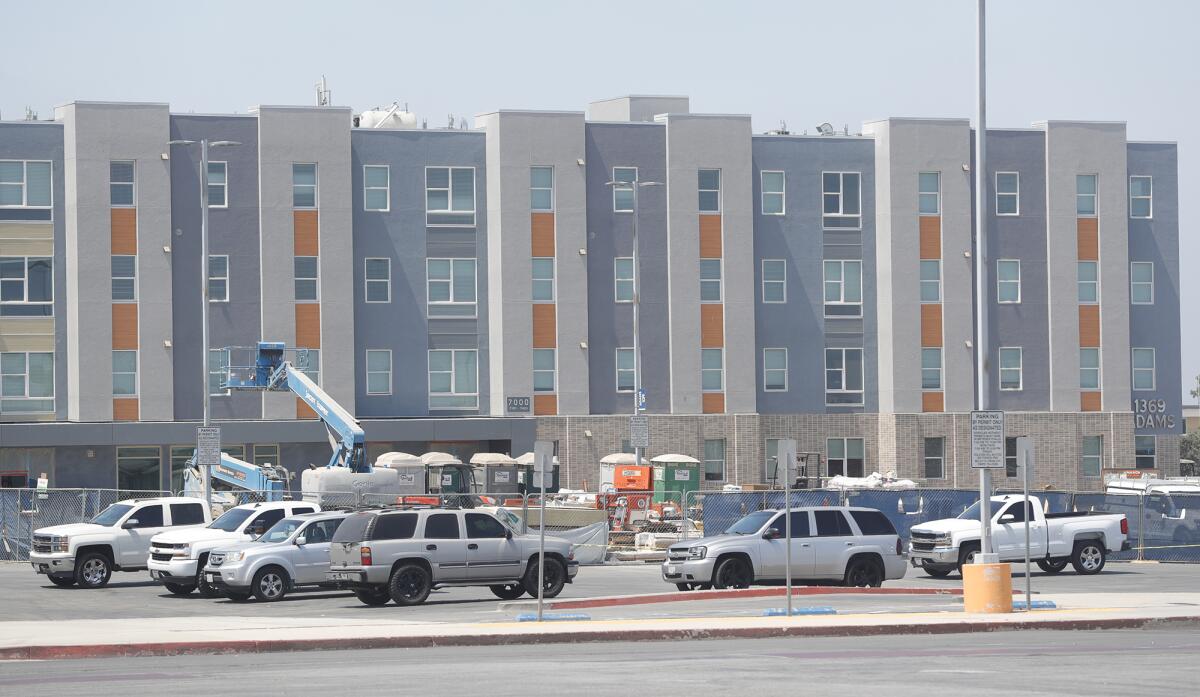 OCC has been building an 814-unit student housing apartments that is due to open mid-September.