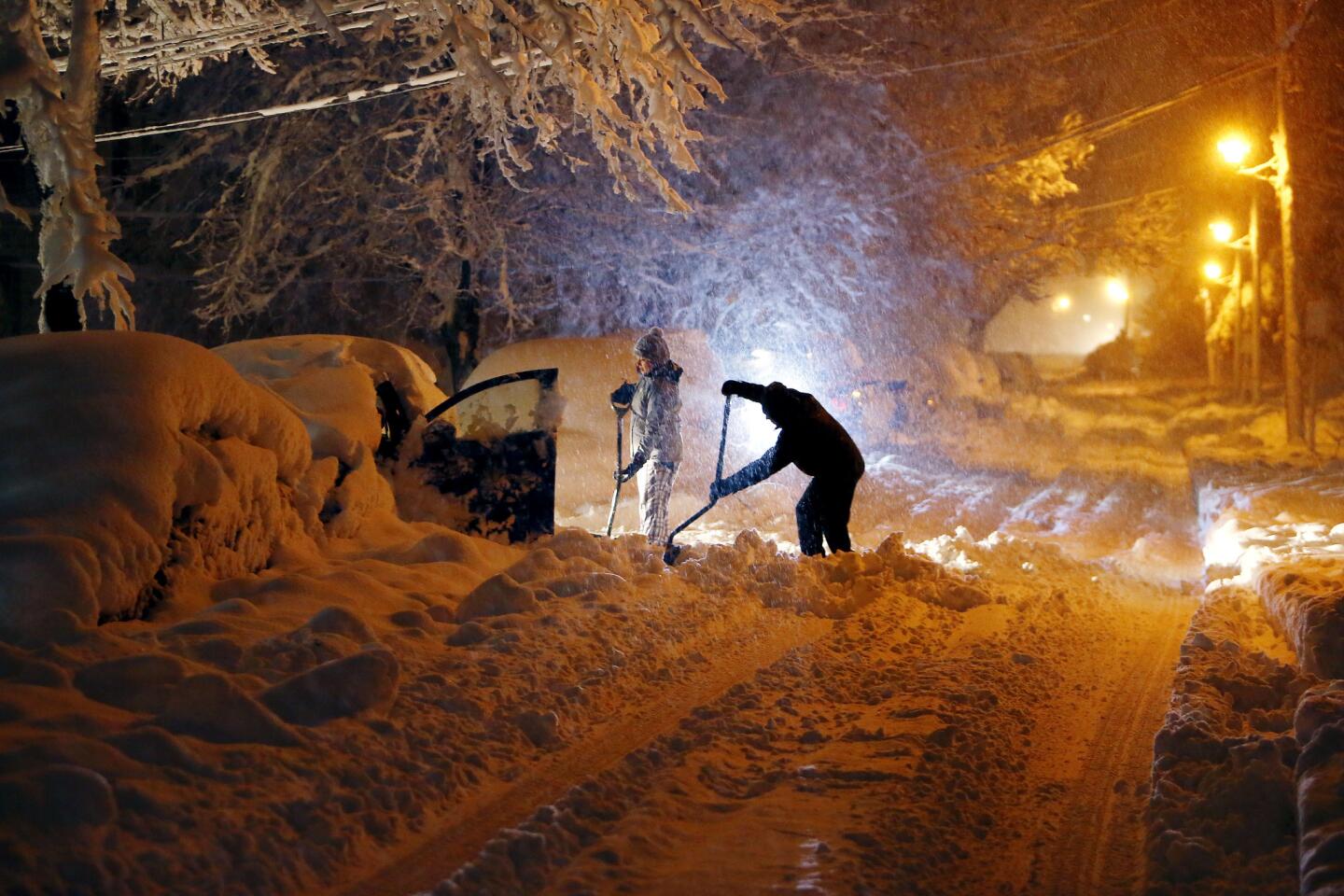 Second nor’easter in a week batters Northeast