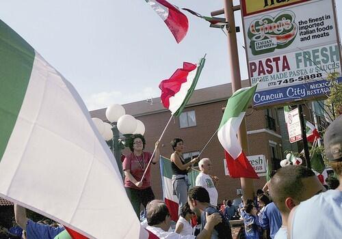 Italian Fans Celebrate World Cup Win In Chicago