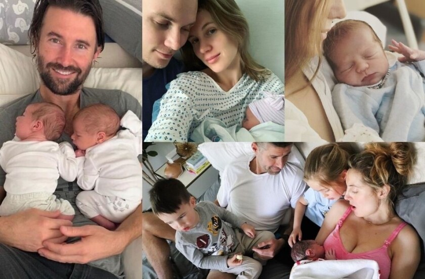 estos son los famosos que han recibido a sus hijos en medio de la pandemia los angeles times