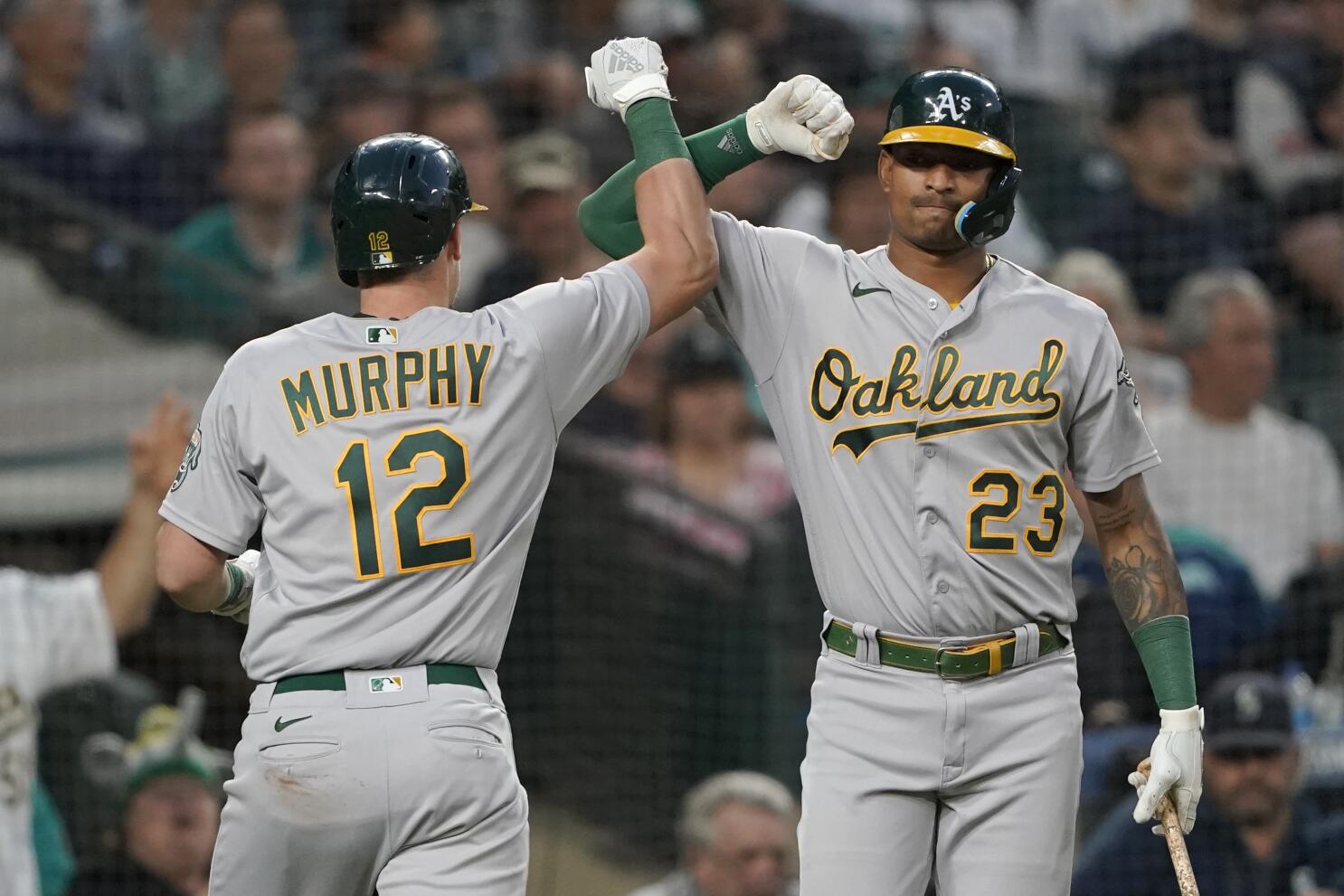 Sean Murphy's 2 RBIs lift Oakland to 3-1 win over Mariners - The San Diego  Union-Tribune