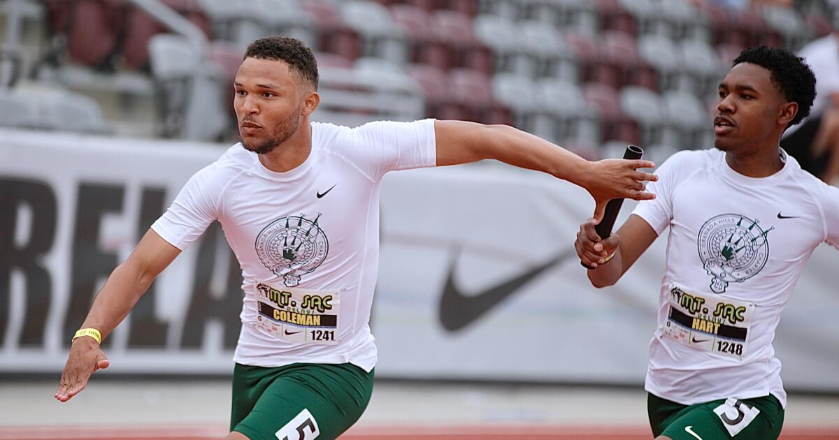 Jordan Coleman shines for Granada Hills in winning effort at Mt. SAC Relays