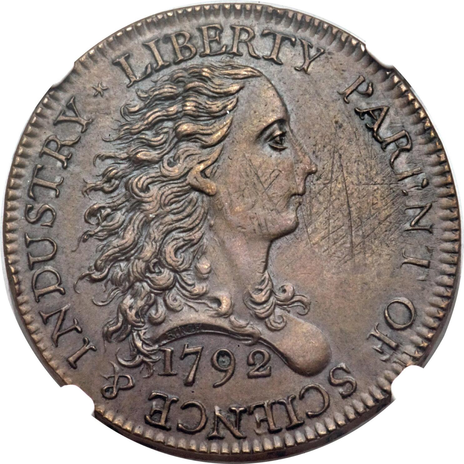 2 1-cent coins from early US sell for combined $869,500