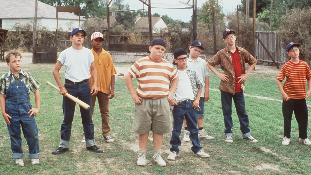 Yankees players reenacted scene from 'The Sandlot