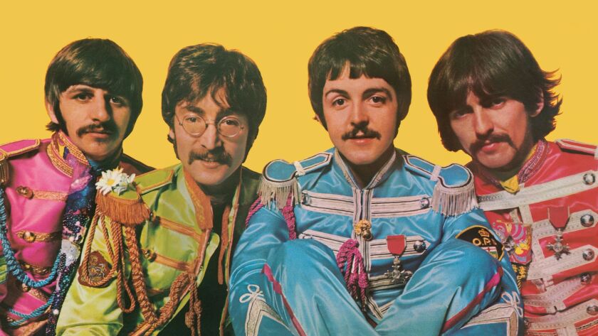 Artist Jann Haworth Talks About The Fashion And Style Featured On The Beatles Iconic Sgt Pepper S Album Cover Los Angeles Times