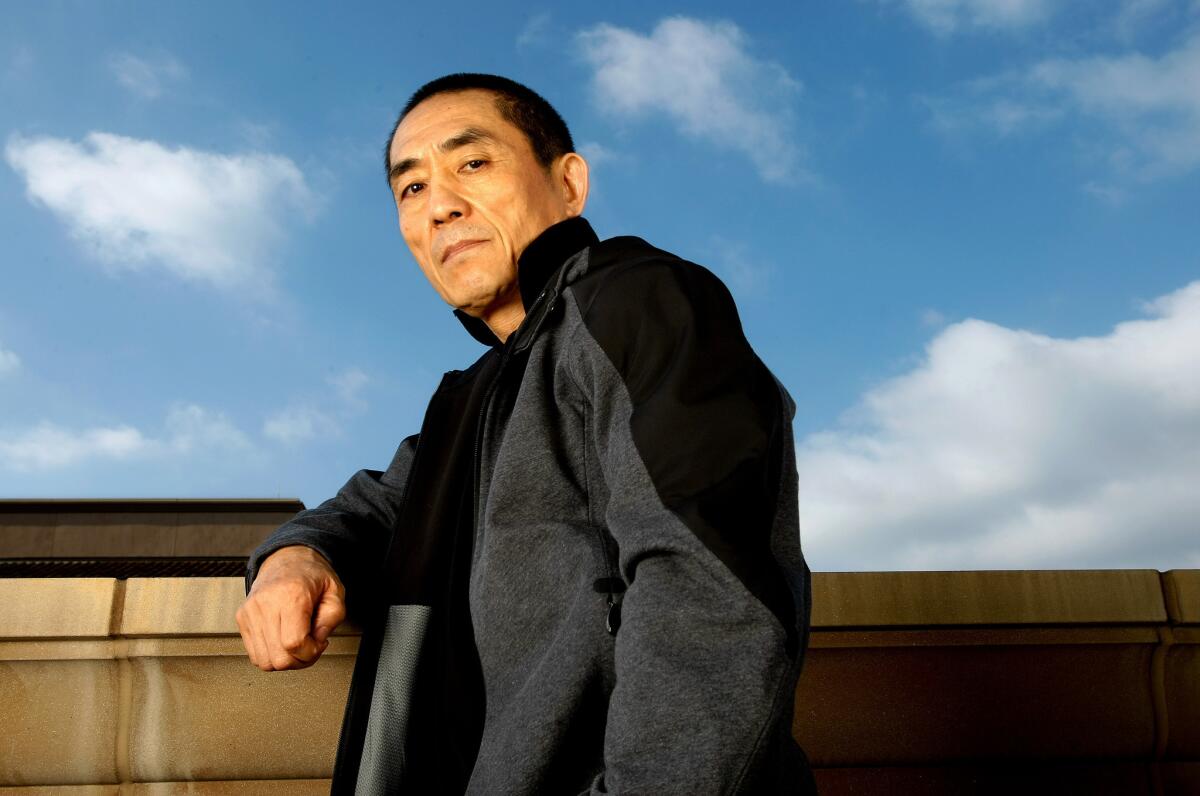 Chinese director Zhang Yimou in 2011 in Beverly Hills.