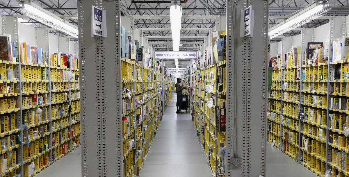 Amazon has told suppliers that it would stop accepting shipments of nonessential goods in its warehouses, an effort to keep things such as food and cleaning supplies moving through the system.