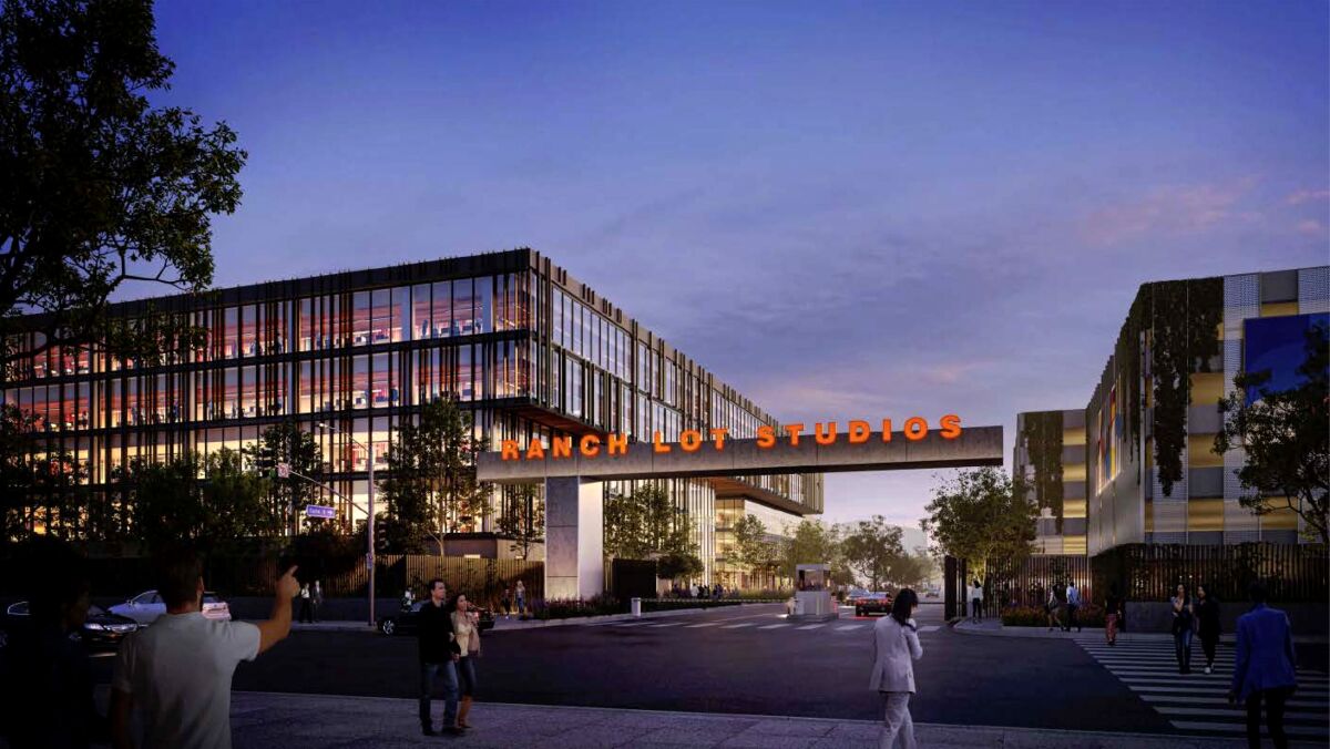 Historic Warner Bros. lot gets makeover, new sound stages - Los Angeles ...