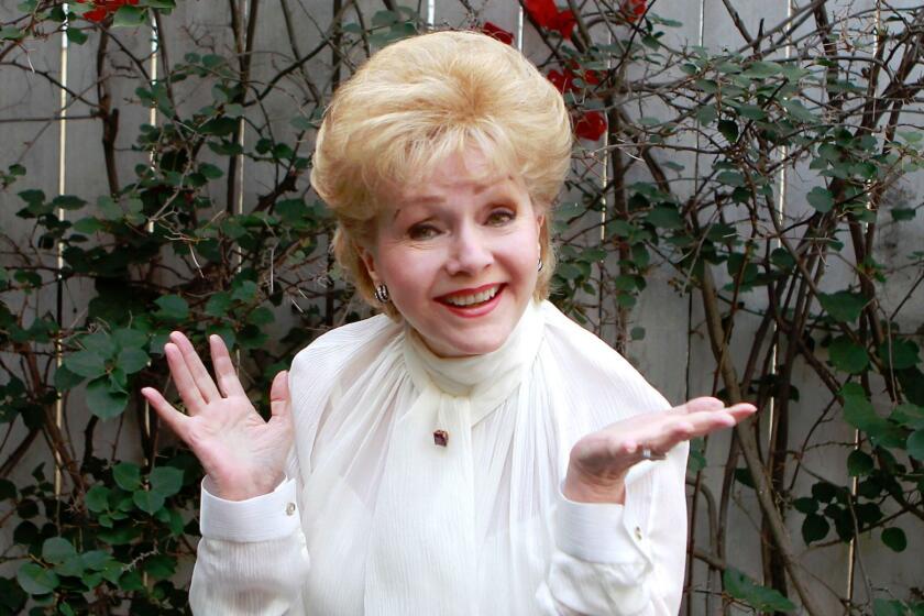 Debbie Reynolds photographed at her Los Angeles home on Jan. 15, 2012.