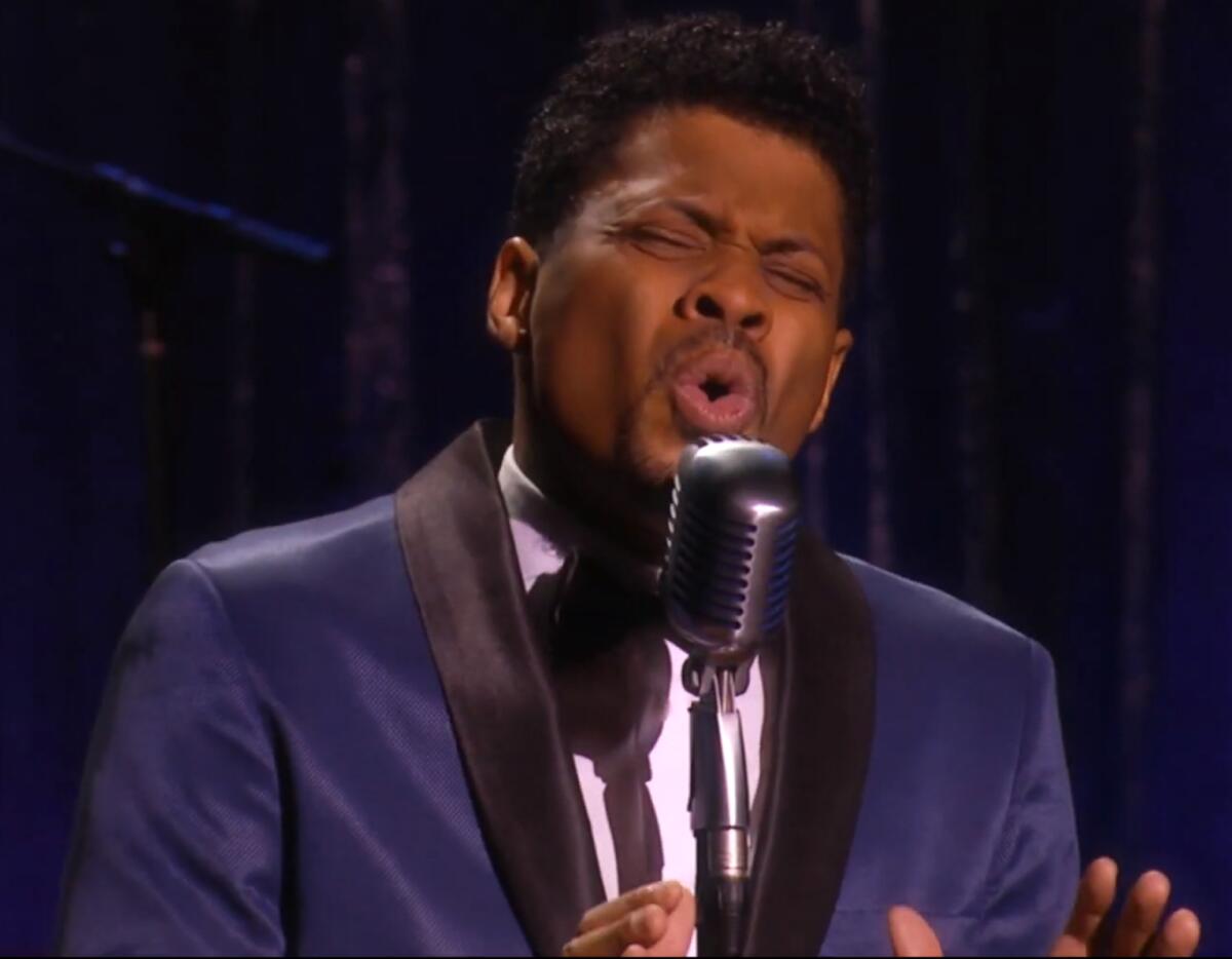 A scene from "Higher and Higher: A Rock 'n' Soul Shindig with Chester Gregory"