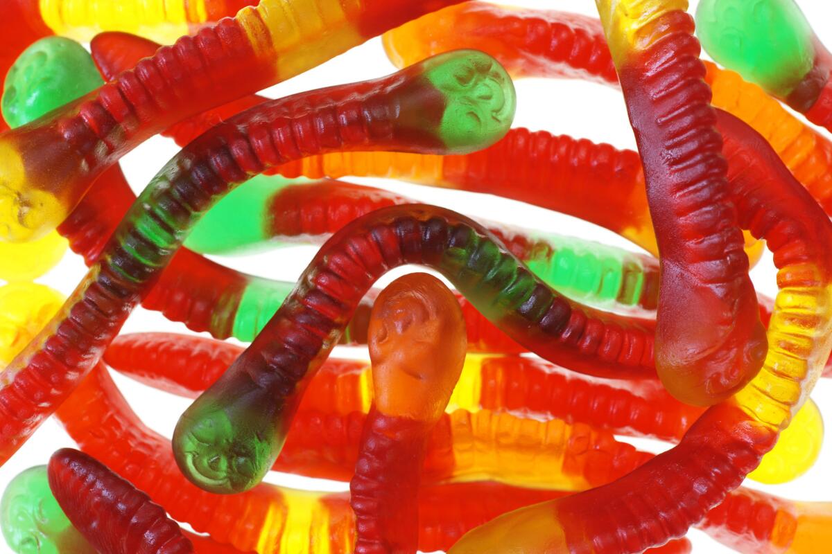 Tuesday is National Gummi Worm Day.