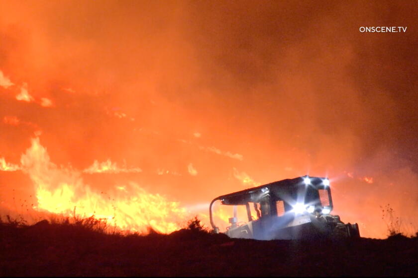 Jupiter Fire Riverside County Evacuation warnings lifted in Riverside; wildfire partly contained ...