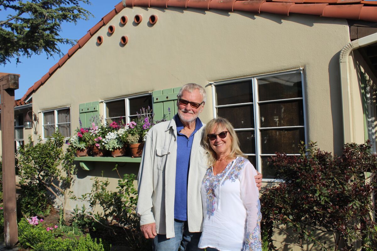 Thyme's longtime owners the Pursells.