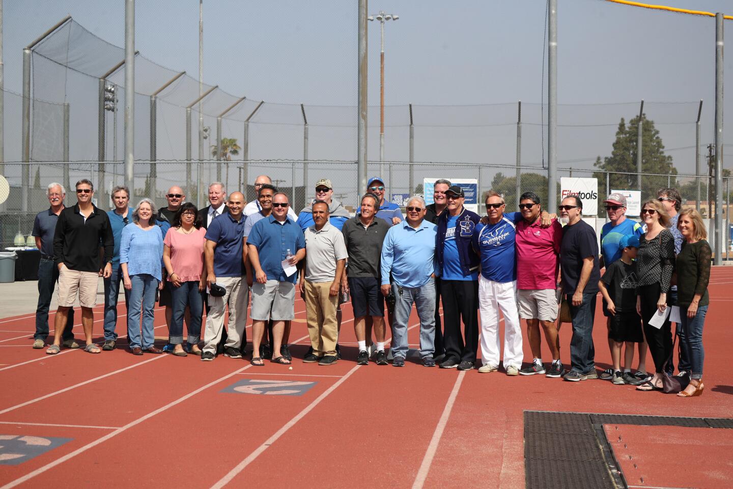 Photo Gallery: Former coaches Kemp, Kallem honored at Burbank High