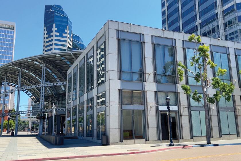 Exterior of the future Navy SEAL Museum San Diego.