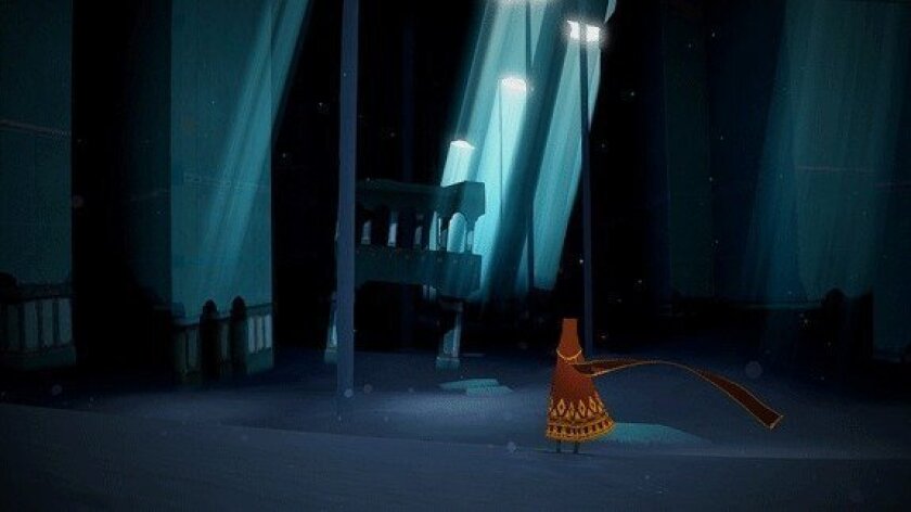 The PS3 game "Journey" is going to the Grammy Awards.
