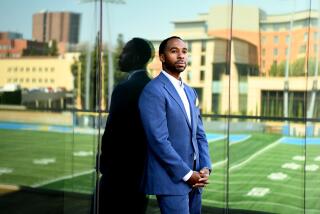 -SP- June 17, 2021: New UCLA athletic director Martin Jarmond. (Wally Skalij / Los Angeles Times)