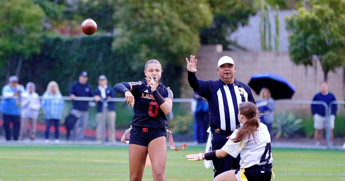 Prep talk: Orange Lutheran vs. JSerra is the flag football game of the year