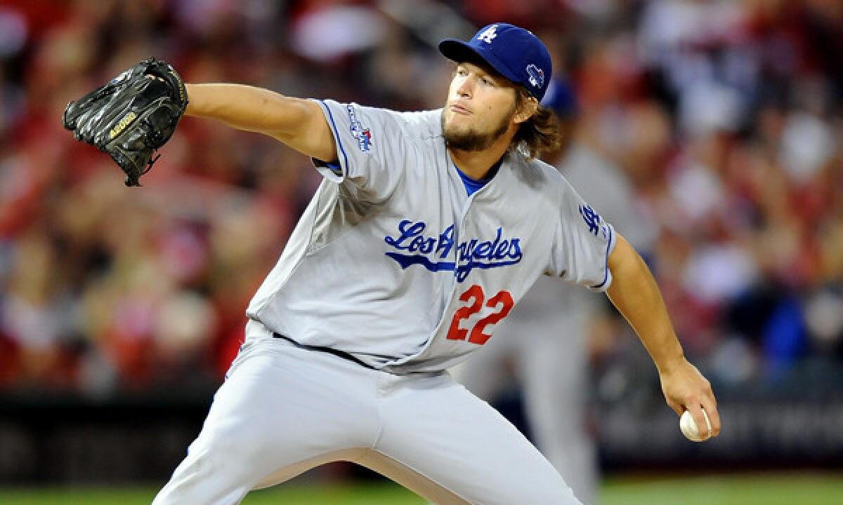 Dodgers ace Clayton Kershaw is among the players who filed for salary arbitration on Tuesday.