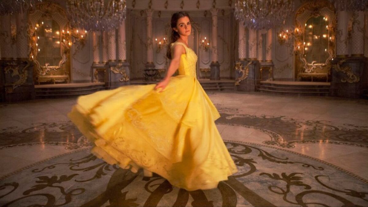 Stray From The Look Of The Animated Beauty And The Beast For The Live Action Film Not On Her Watch Los Angeles Times