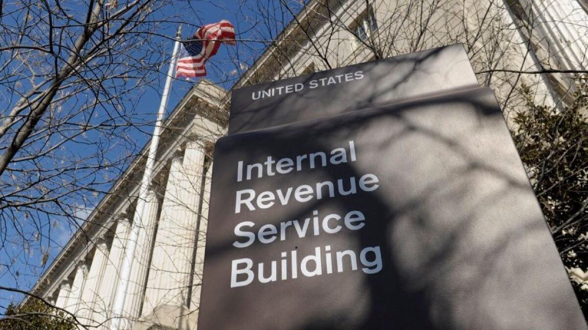 The Internal Revenue Service building in Washington in 2013.