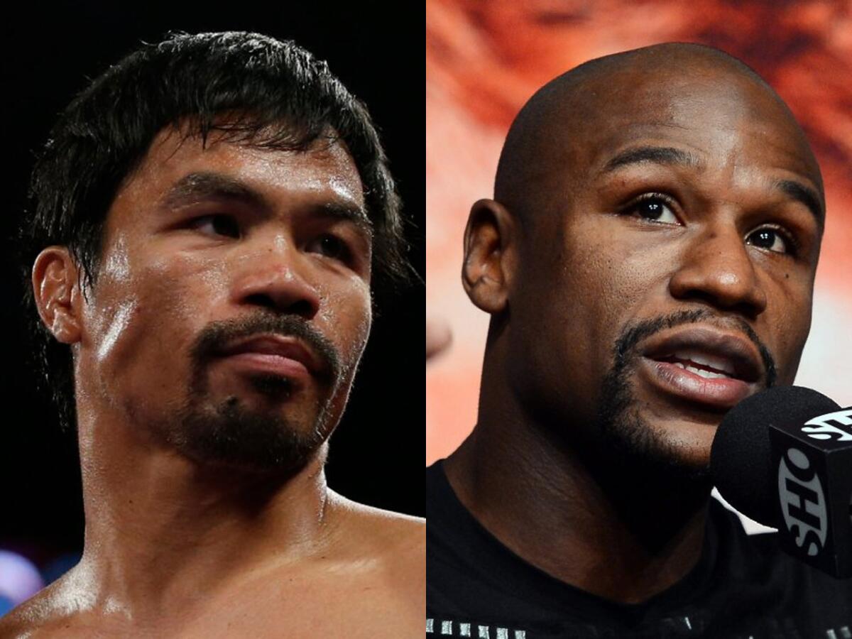 Manny Pacqiuao (57-5-2, 38 KOs) will finally meet undefeated welterweight champion Floyd Mayweather Jr. (47-0) in the ring on May 2 in Las Vegas.