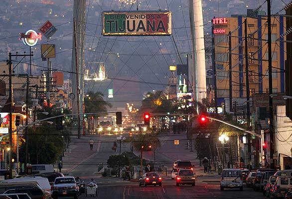 Dusk in Tijuana
