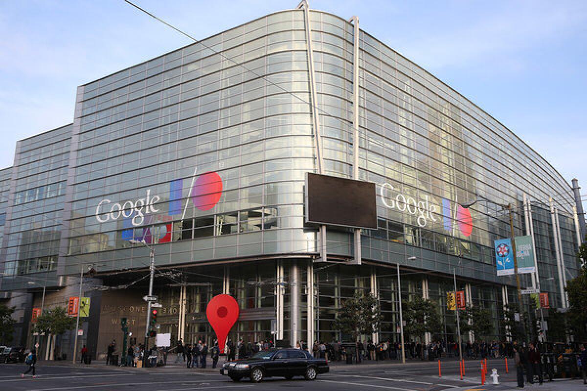 Google is holding its annual developers conference this week in San Francisco's Moscone Center.