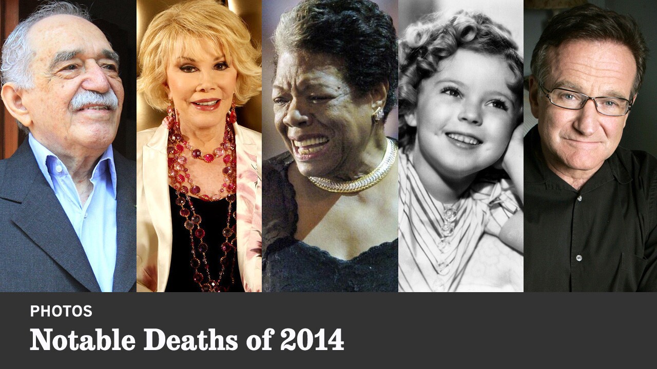 Notable Deaths Notable Deaths Of 2014 Los Angeles Times