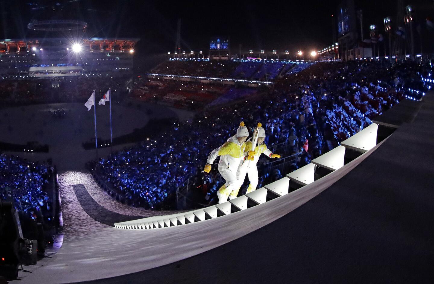 APphoto_APTOPIX Pyeongchang Olympics Opening Ceremony