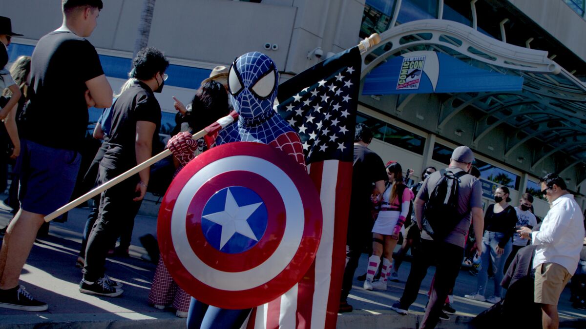Randall Langi as Spider Captain America.