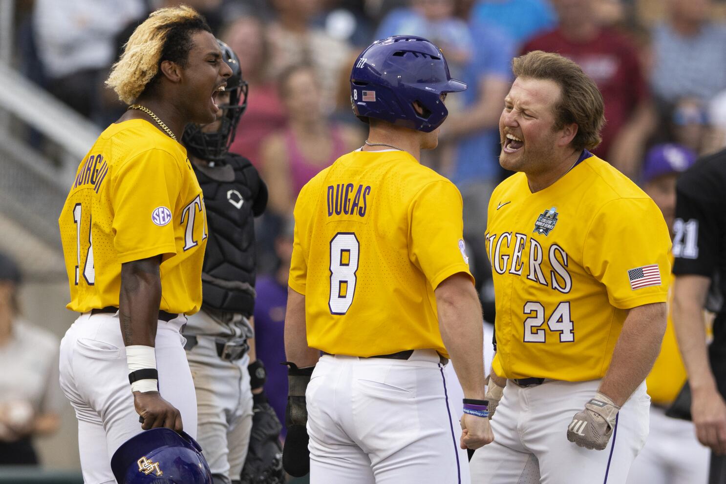 Three weeks since rock bottom, LSU baseball is 2 wins from Omaha