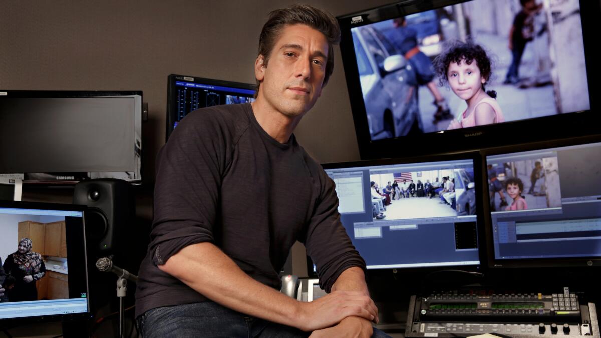 David Muir is the anchor of ABC's "World News Tonight," where he took over two years ago.