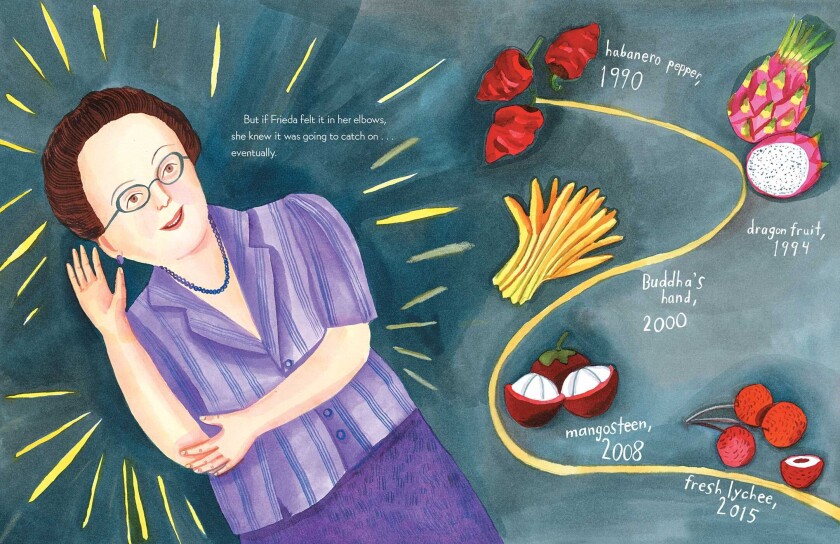 Frieda Caplan opened her own specialty produce business on April 2, 1962.