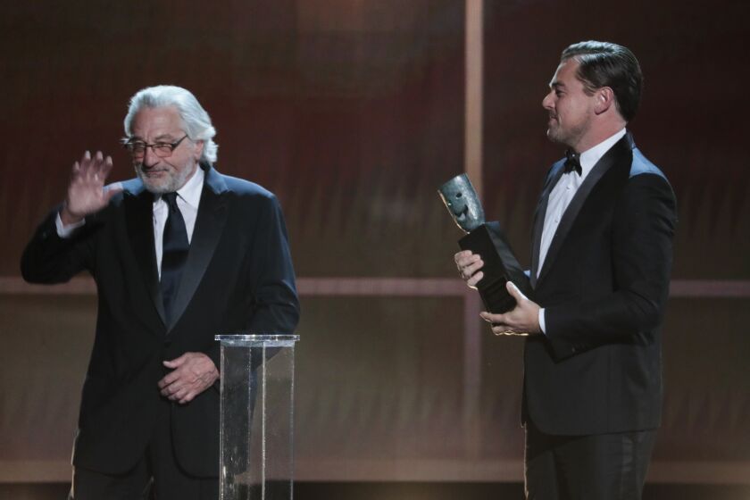 De Niro gets a  SAG Award