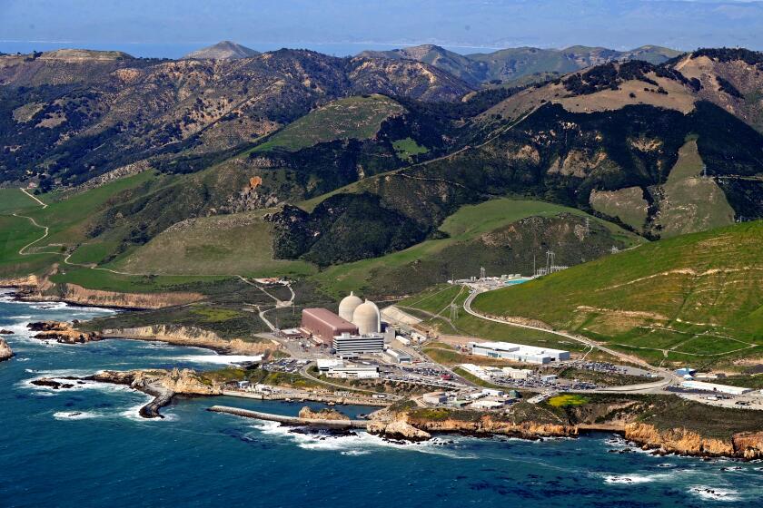Diablo Canyon Nuclear Power Plant at Avila Beach in San Luis Obispo County, Calif.